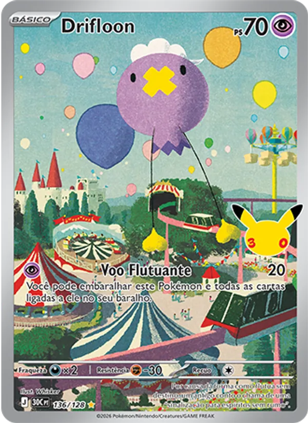 Carta Drifloon, nº 136 de Celebração de 30 Anos