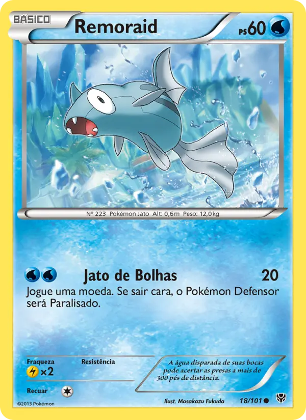 Carta Remoraid, nº 18 de Explosão de Plasma