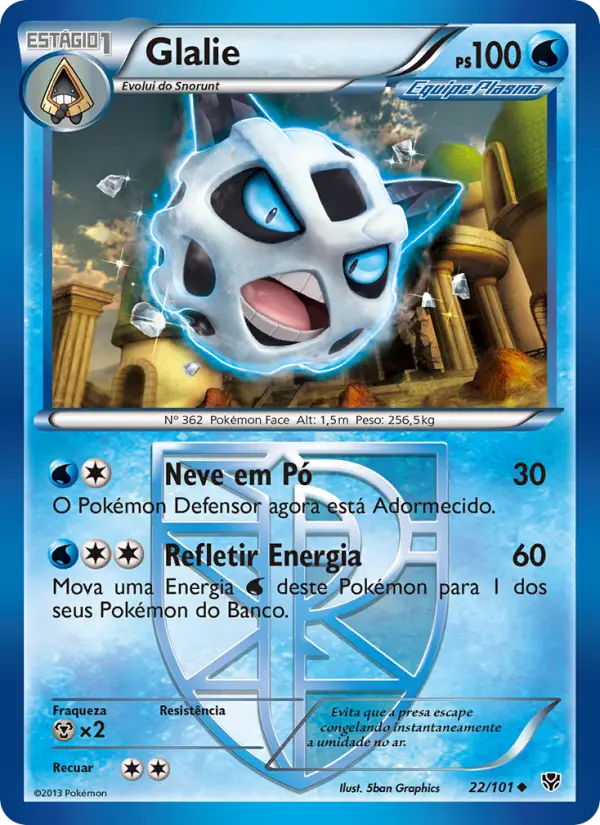 Carta Glalie, nº 22 de Explosão de Plasma