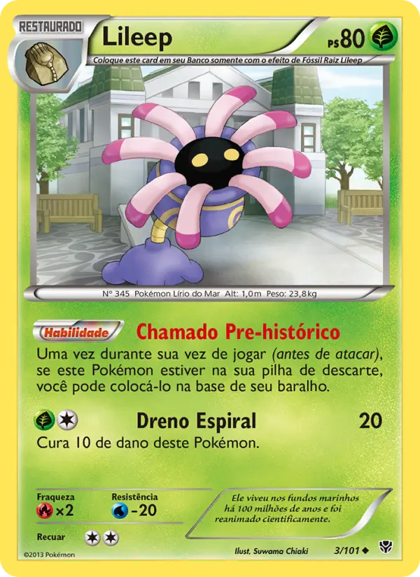 Carta Lileep, nº 3 de Explosão de Plasma