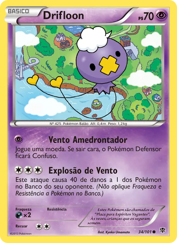 Carta Drifloon, nº 34 de Explosão de Plasma