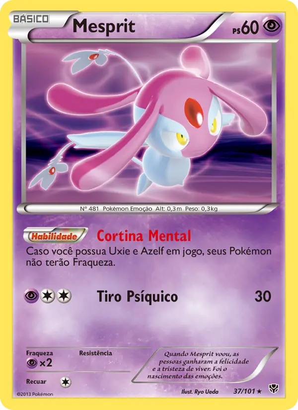 Carta Mesprit, nº 37 de Explosão de Plasma
