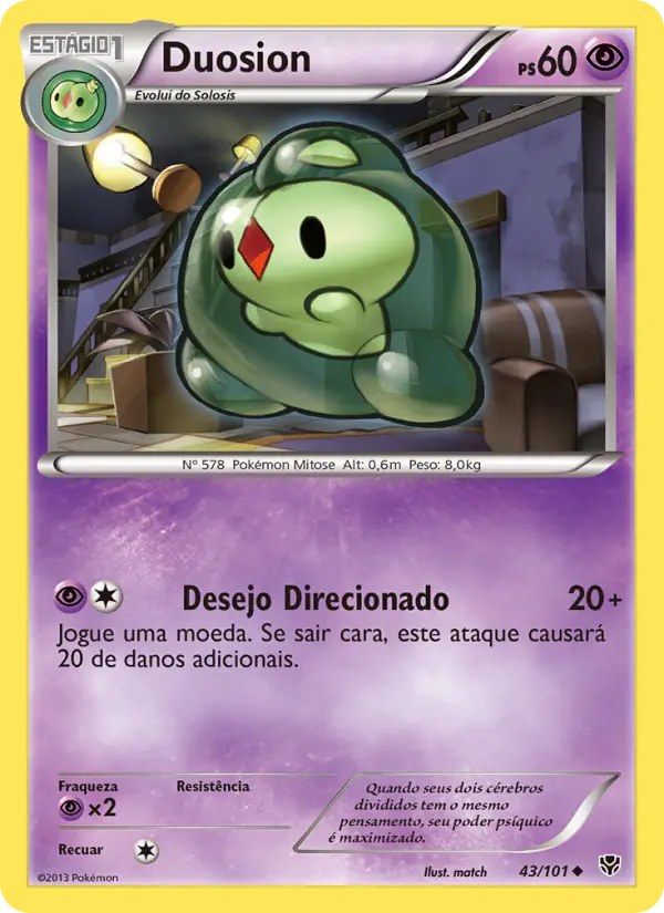 Carta Duosion, nº 43 de Explosão de Plasma