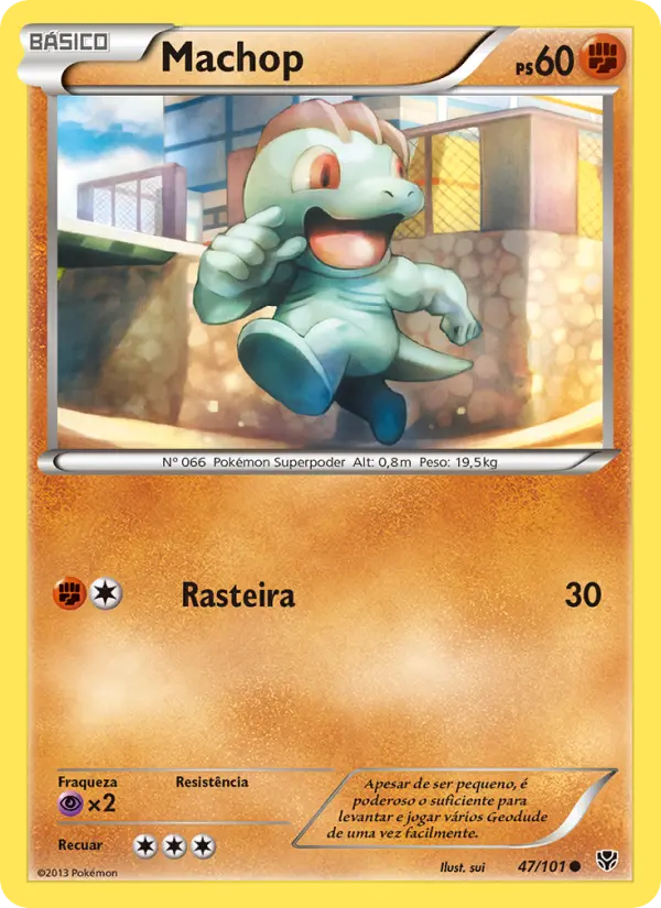 Carta Machop, nº 47 de Explosão de Plasma