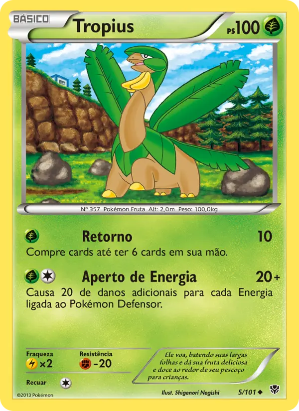 Carta Tropius, nº 5 de Explosão de Plasma