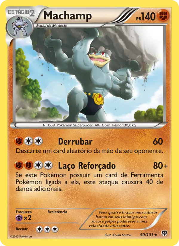 Carta Machamp, nº 50 de Explosão de Plasma