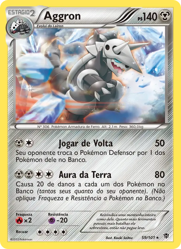 Carta Aggron, nº 59 de Explosão de Plasma