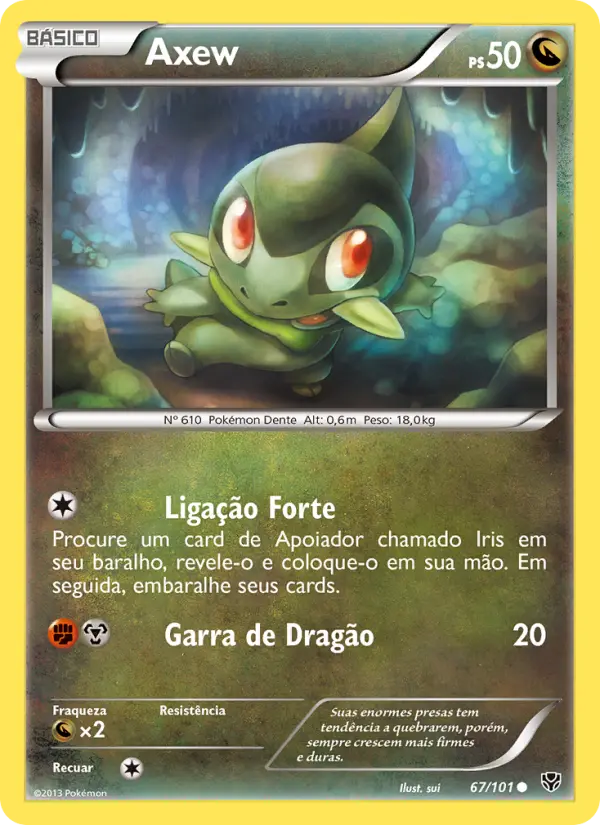 Carta Axew, nº 67 de Explosão de Plasma