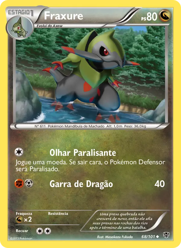 Carta Fraxure, nº 68 de Explosão de Plasma