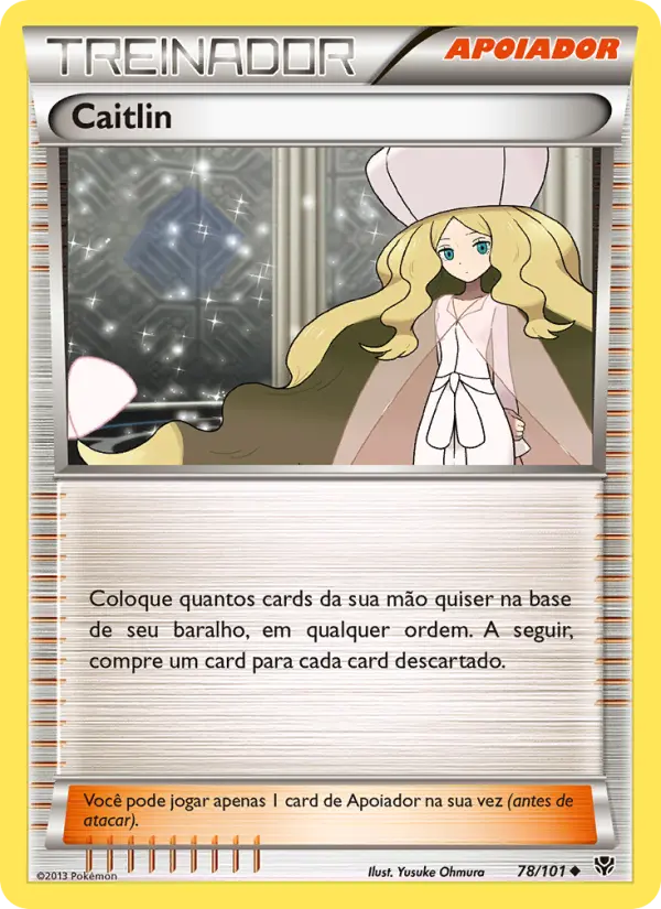 Carta Caitlin, nº 78 de Explosão de Plasma