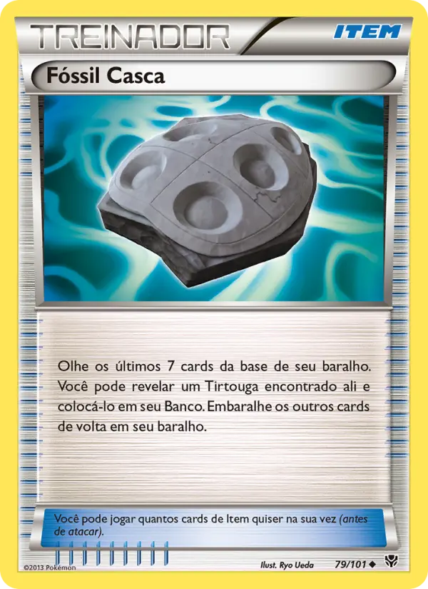 Carta Fóssil Casca, nº 79 de Explosão de Plasma