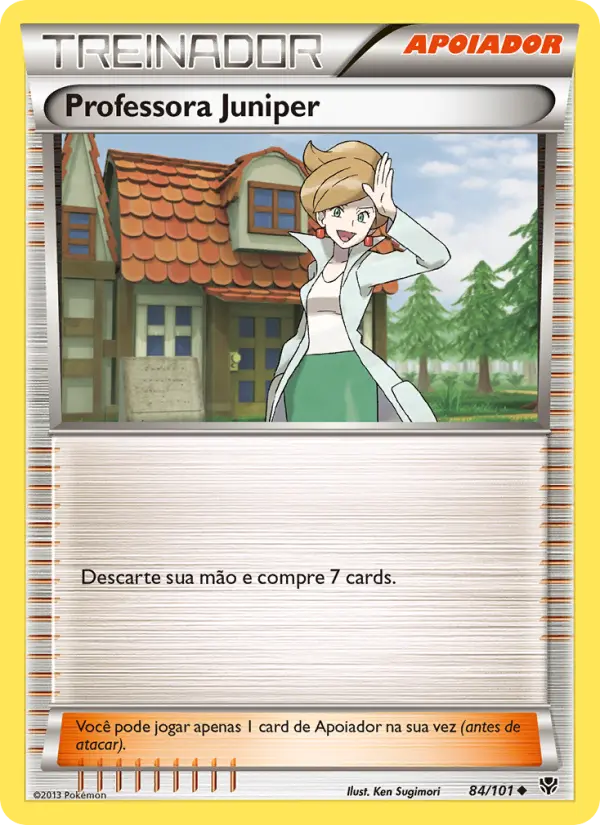 Carta Professora Juniper, nº 84 de Explosão de Plasma