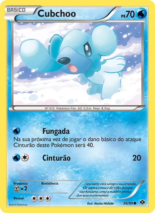 Carta Cubchoo, nº 36 de Próximos Destinos