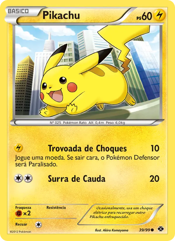 Carta Pikachu, nº 39 de Próximos Destinos