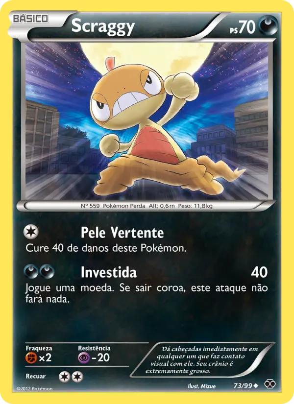 Carta Scraggy, nº 73 de Próximos Destinos