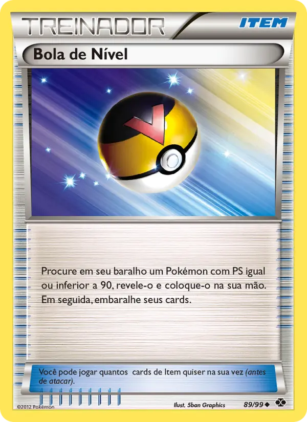 Carta Bola de Nível, nº 89 de Próximos Destinos