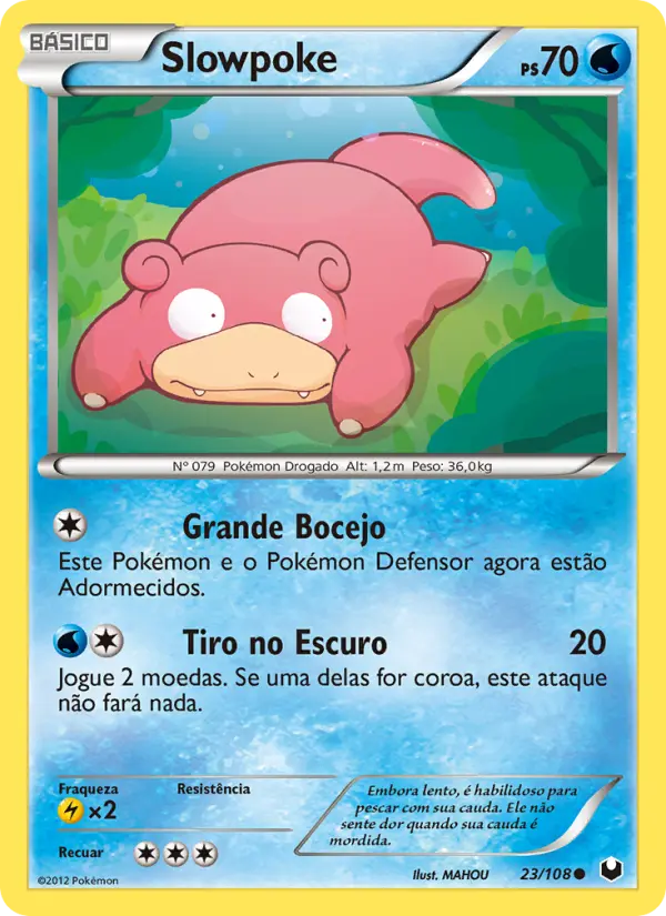 Carta Slowpoke, nº 23 de Exploradores da Escuridão