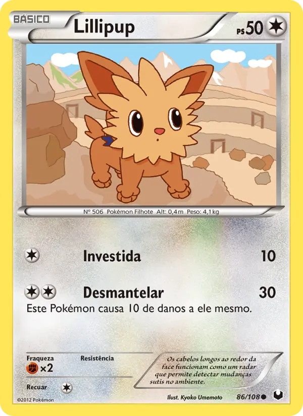 Carta Lillipup, nº 86 de Exploradores da Escuridão