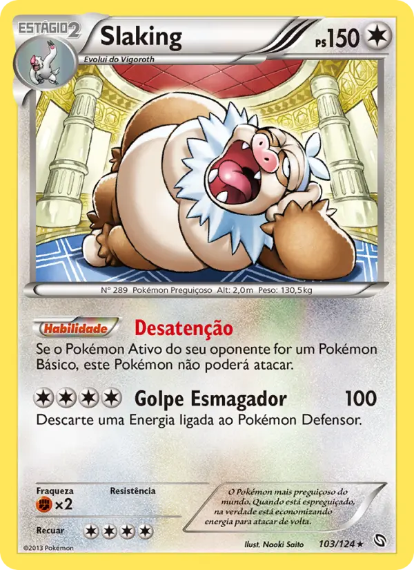 Carta Slaking, nº 103 de Dragões Enaltecidos