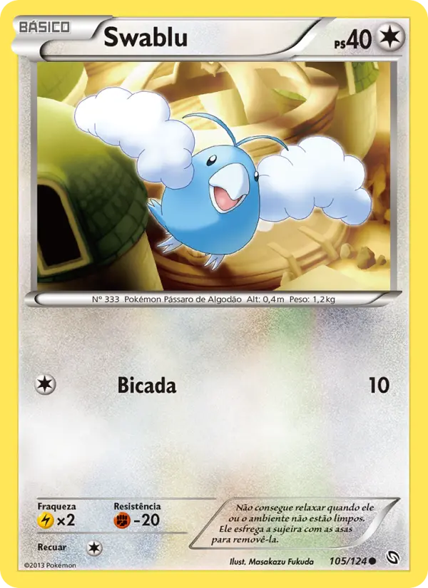 Carta Swablu, nº 105 de Dragões Enaltecidos