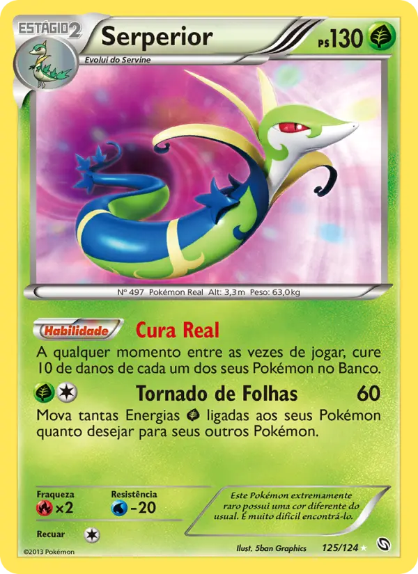 Carta Serperior, nº 125 de Dragões Enaltecidos