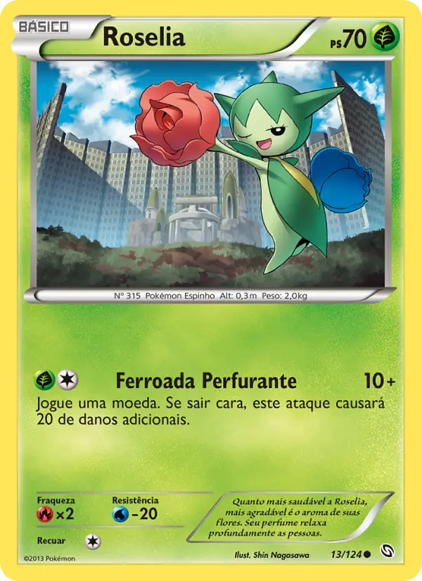 Carta Roselia, nº 13 de Dragões Enaltecidos