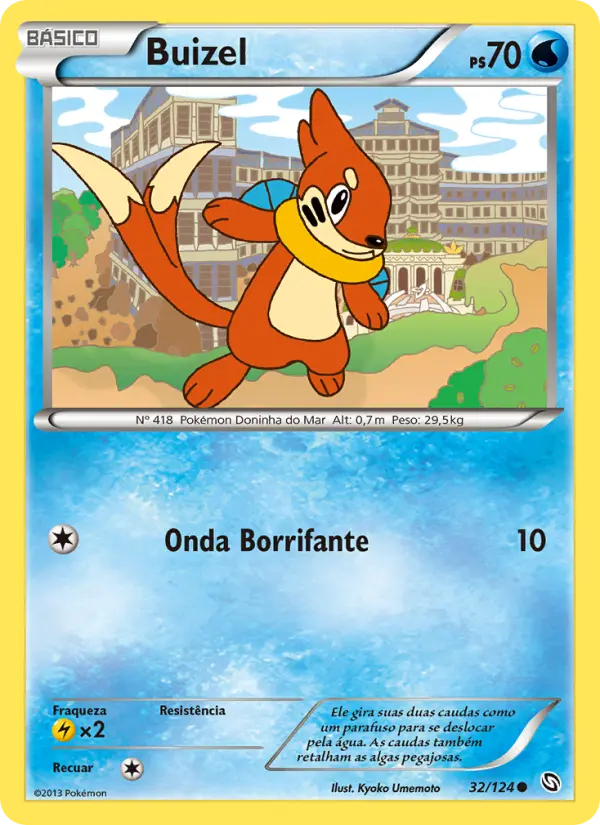 Carta Buizel, nº 32 de Dragões Enaltecidos