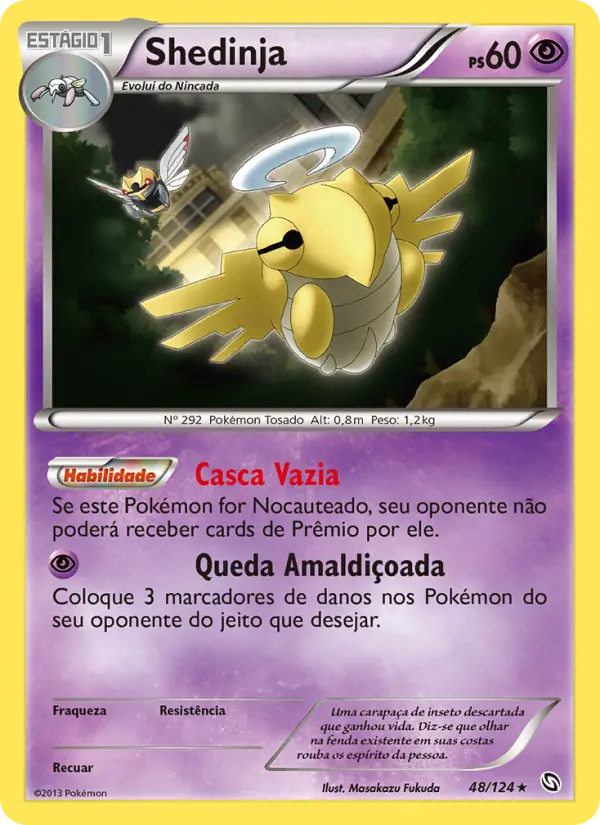 Carta Shedinja, nº 48 de Dragões Enaltecidos