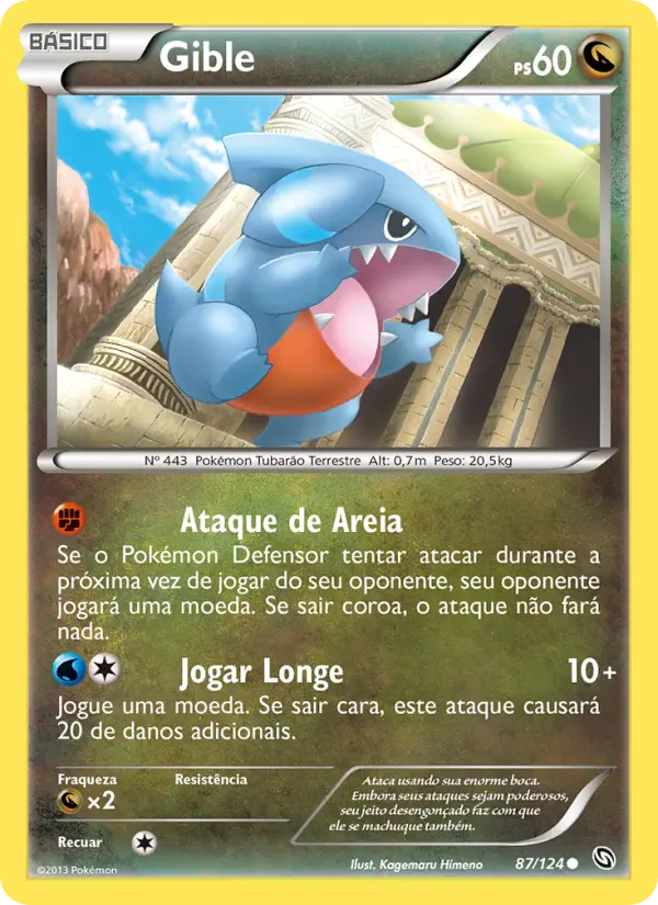 Carta Gible, nº 87 de Dragões Enaltecidos