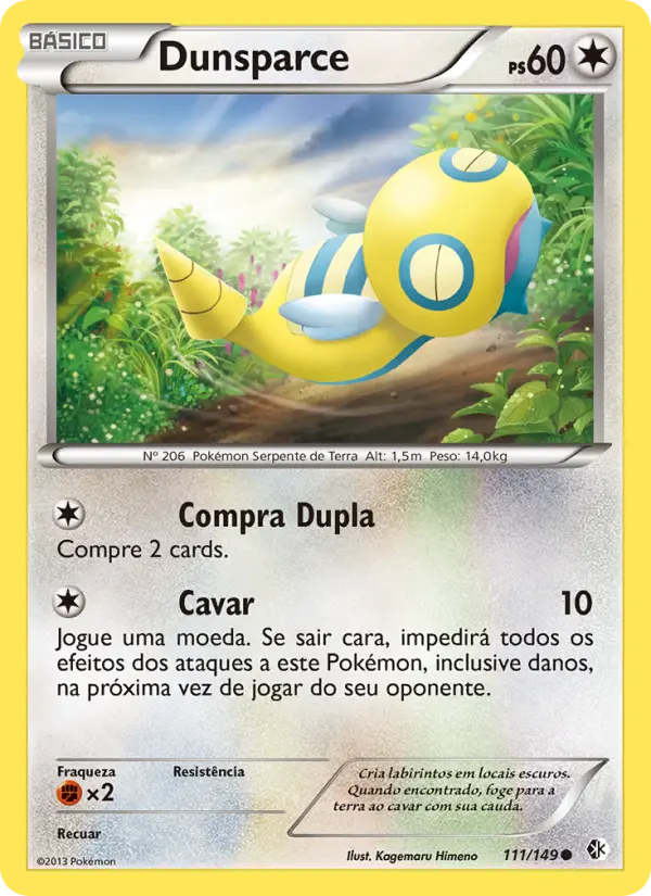 Carta Dunsparce, nº 111 de Fronteiras Cruzadas