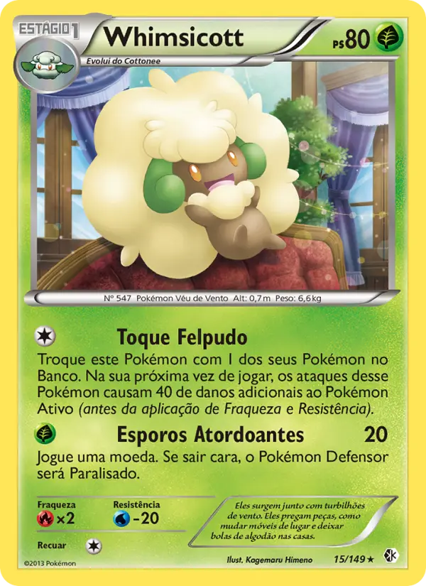 Carta Whimsicott, nº 15 de Fronteiras Cruzadas