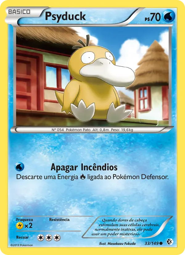 Carta Psyduck, nº 33 de Fronteiras Cruzadas
