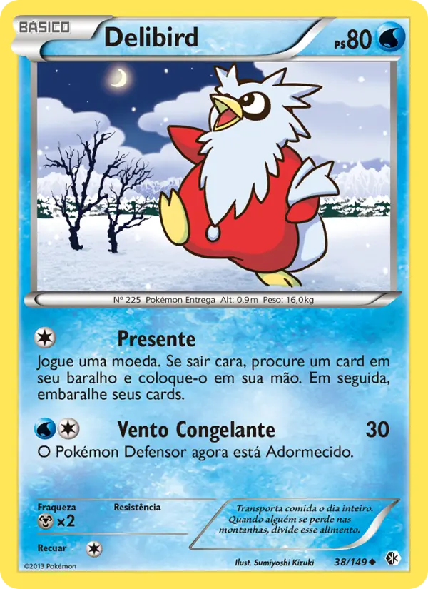 Carta Delibird, nº 38 de Fronteiras Cruzadas