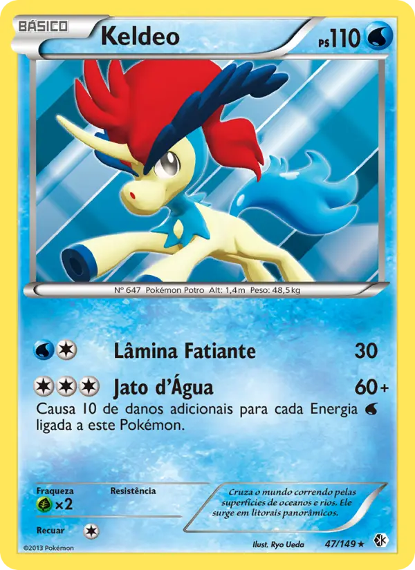 Carta Keldeo, nº 47 de Fronteiras Cruzadas