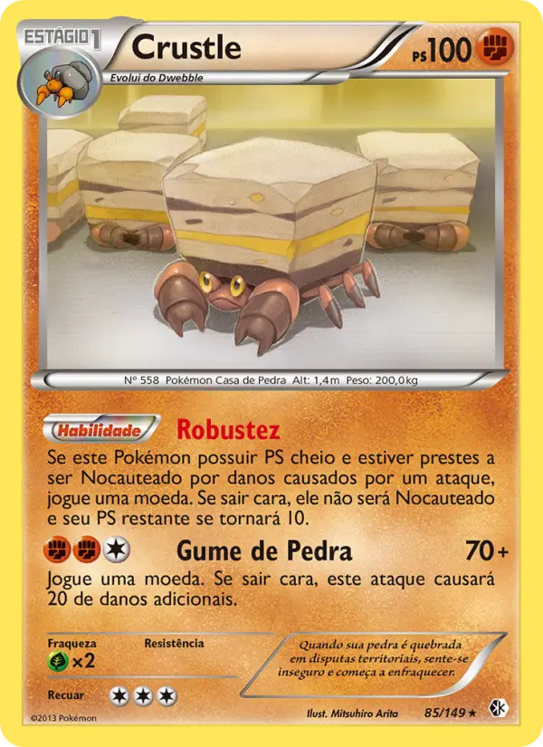 Carta Crustle, nº 85 de Fronteiras Cruzadas