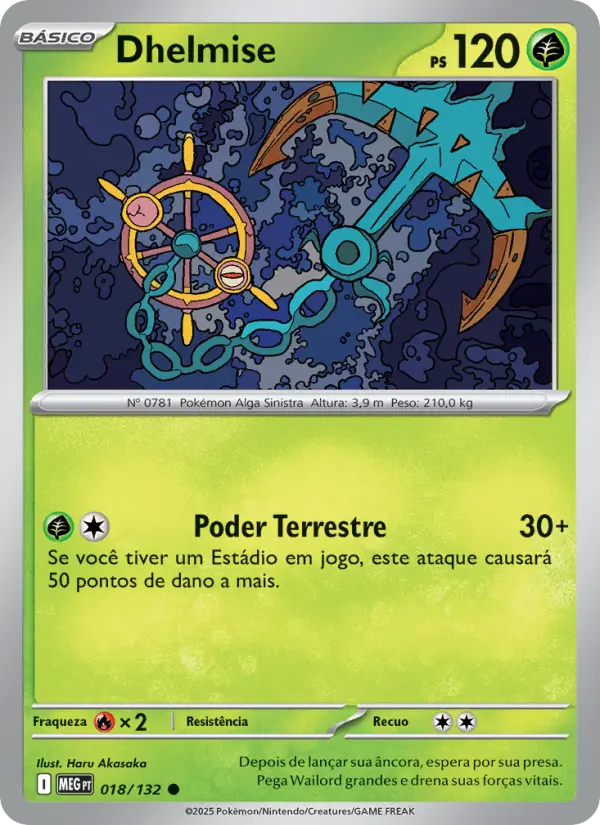 Carta Dhelmise, nº 018 de Megaevolução