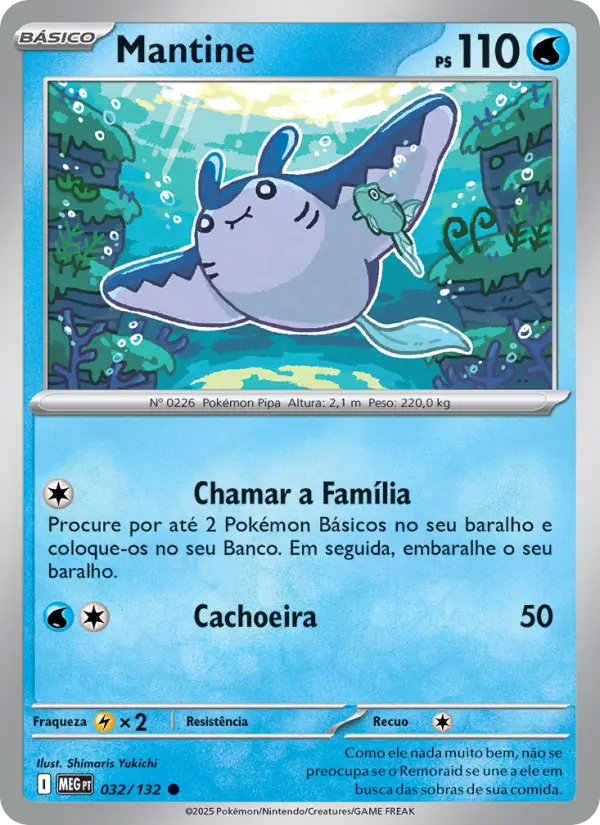 Carta Mantine, nº 032 de Megaevolução