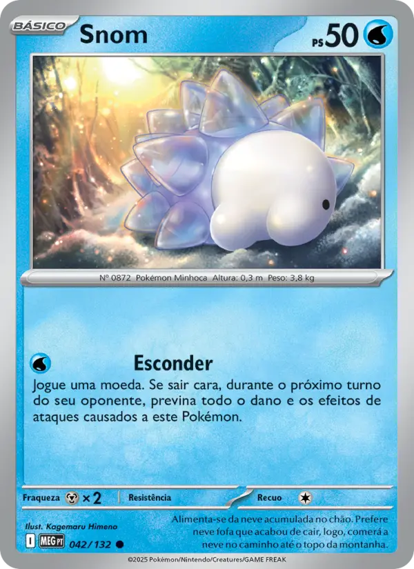 Carta Snom, nº 042 de Megaevolução