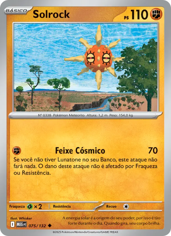 Carta Solrock, nº 075 de Megaevolução