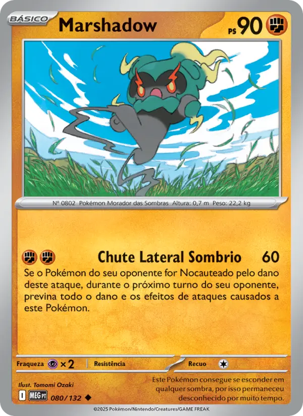 Carta Marshadow, nº 080 de Megaevolução