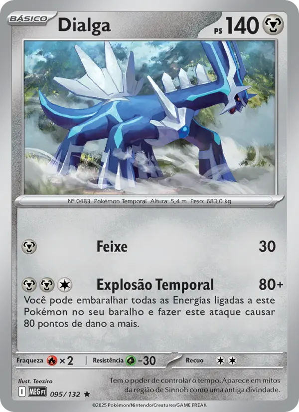 Carta Dialga, nº 095 de Megaevolução