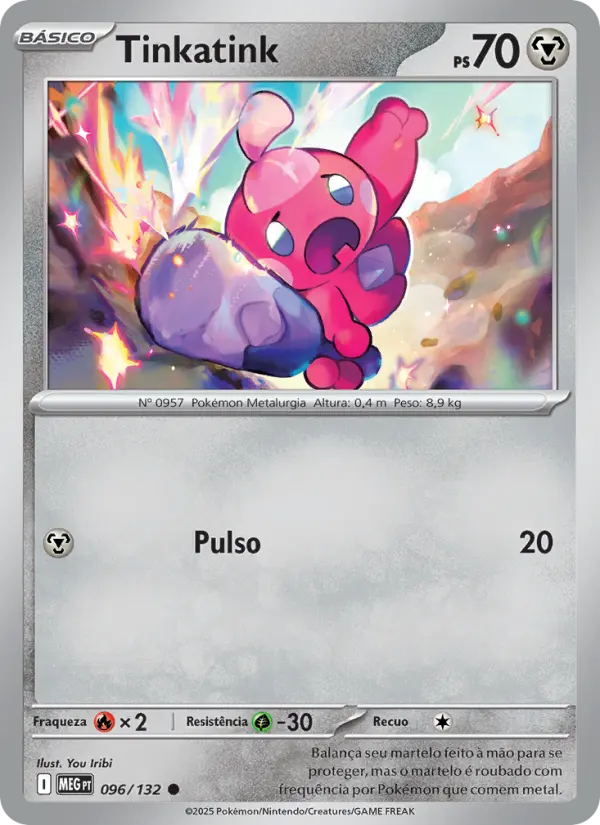 Carta Tinkatink, nº 096 de Megaevolução