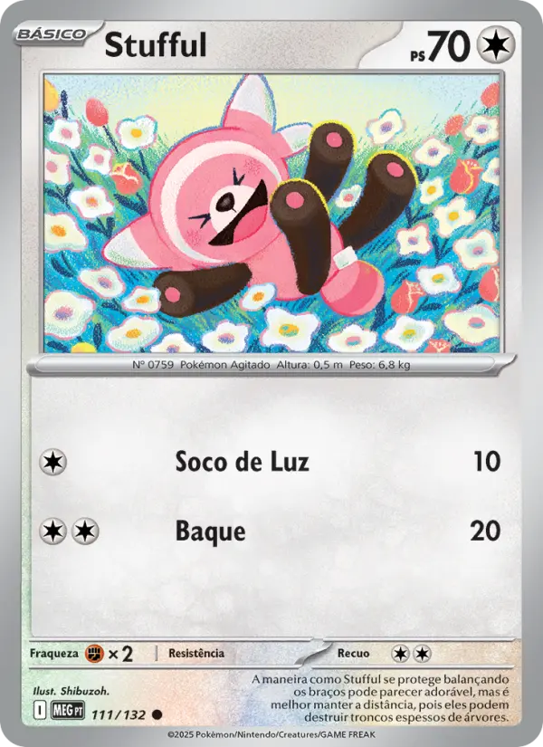 Carta Stufful, nº 111 de Megaevolução