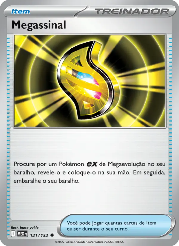 Carta Megassinal, nº 121 de Megaevolução