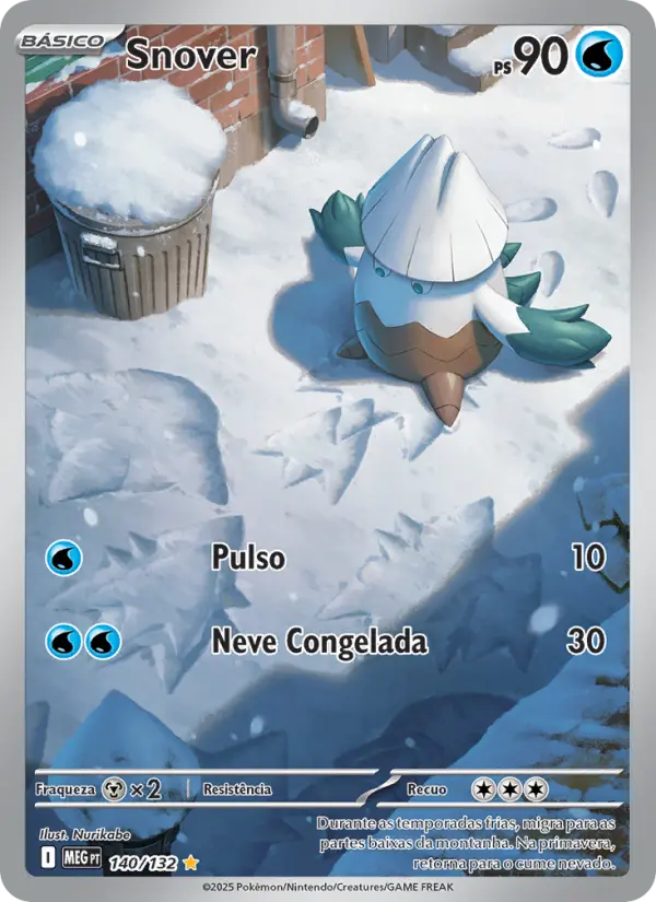 Carta Snover, nº 140 de Megaevolução