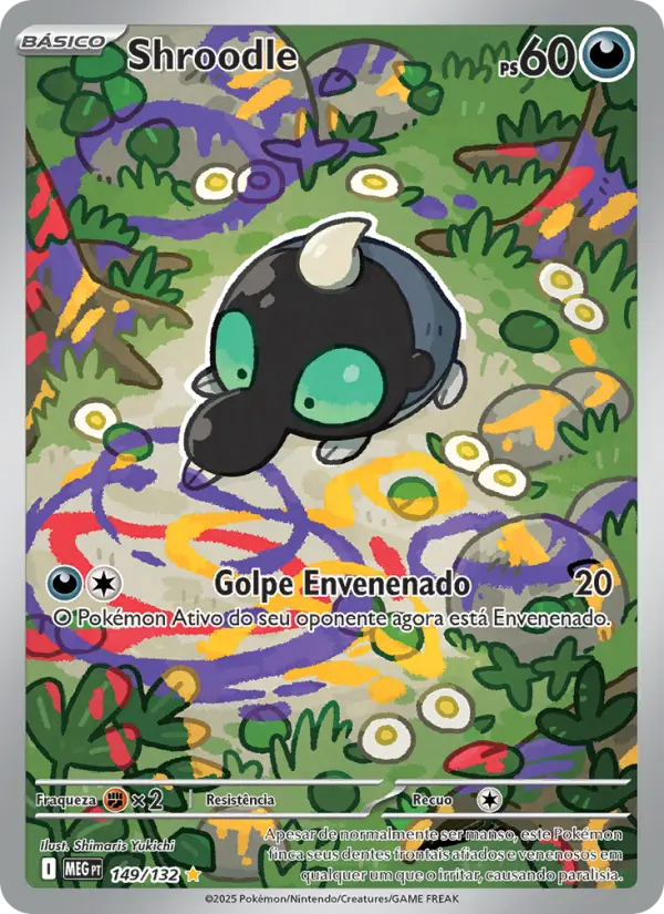 Carta Shroodle, nº 149 de Megaevolução