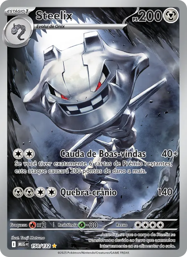 Carta Steelix, nº 150 de Megaevolução
