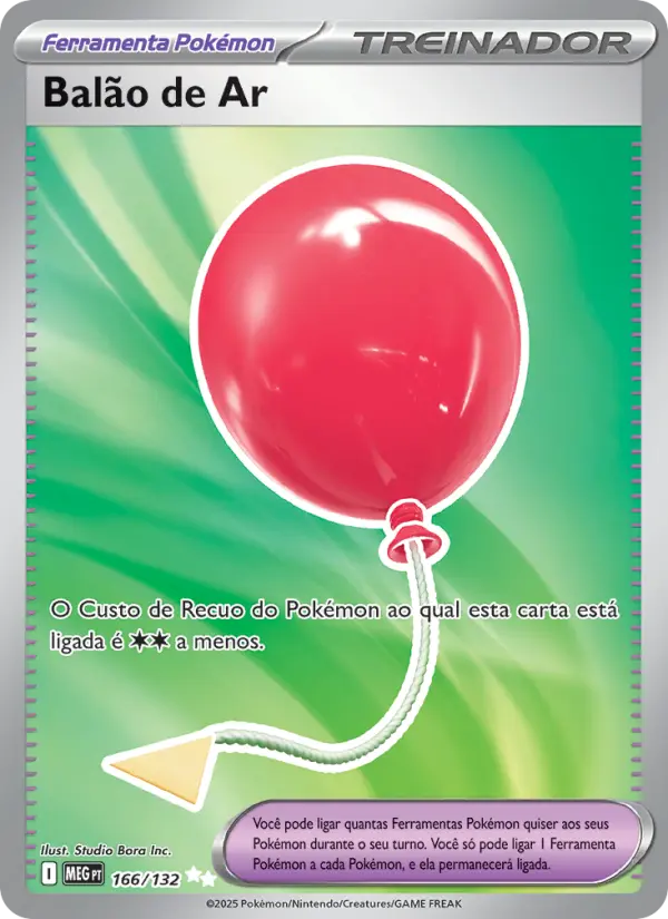 Carta Balão de Ar, nº 166 de Megaevolução