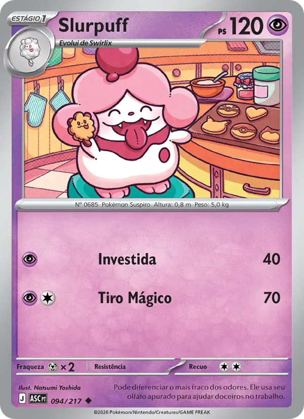 Carta Slurpuff, nº 094 de Heróis Excelsos