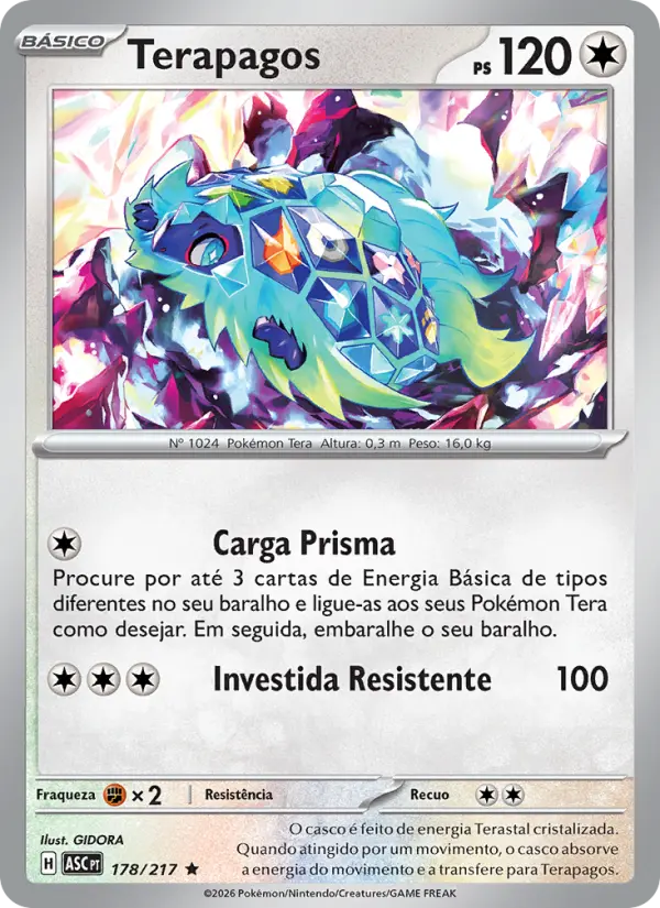Carta Terapagos, nº 178 de Heróis Excelsos